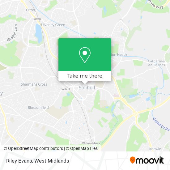 Riley Evans map