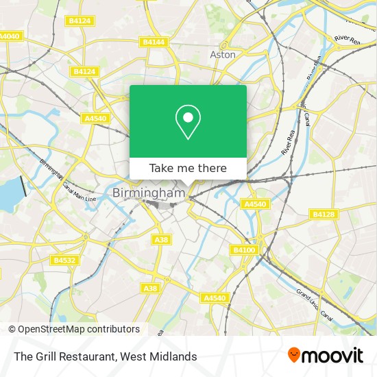 The Grill Restaurant map