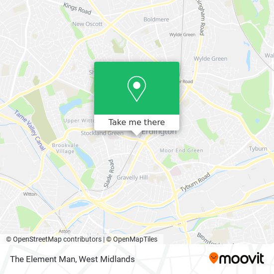 The Element Man map