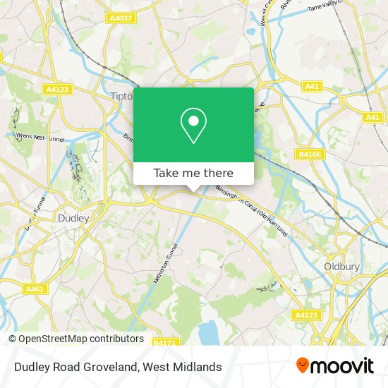 Dudley Road Groveland map