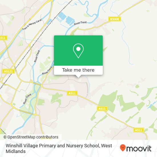 Winshill Village Primary and Nursery School, Jacobean Court Burton upon Trent Burton upon Trent DE15 0 map