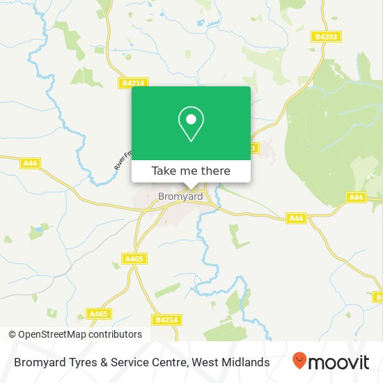 Bromyard Tyres & Service Centre, 3 New Road Bromyard Bromyard HR7 4 map