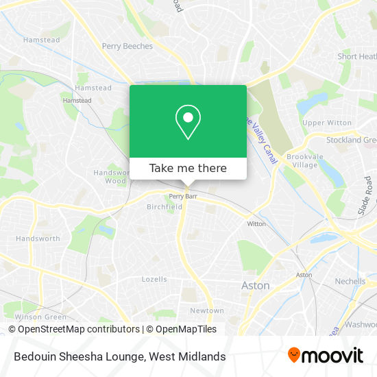 Bedouin Sheesha Lounge map