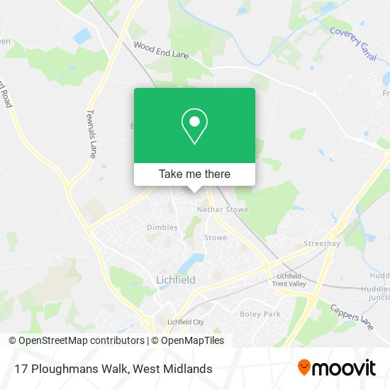 17 Ploughmans Walk map