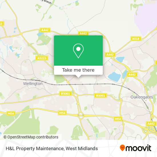 H&L Property Maintenance map