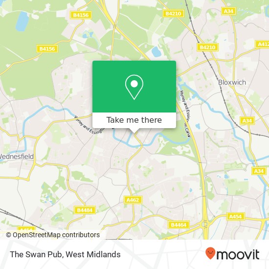 The Swan Pub map