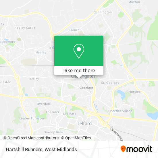 Hartshill Runners map