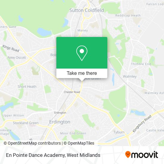 En Pointe Dance Academy map