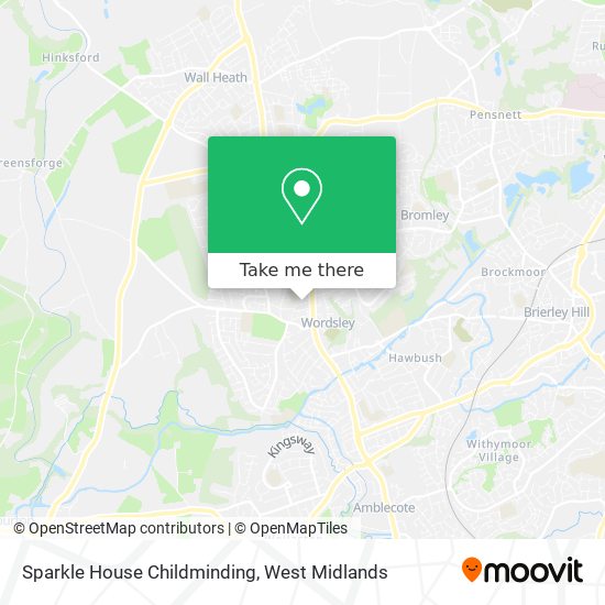 Sparkle House Childminding map