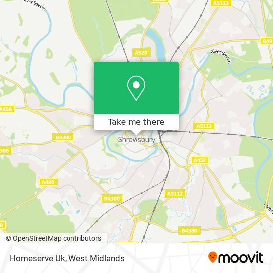 Homeserve Uk map