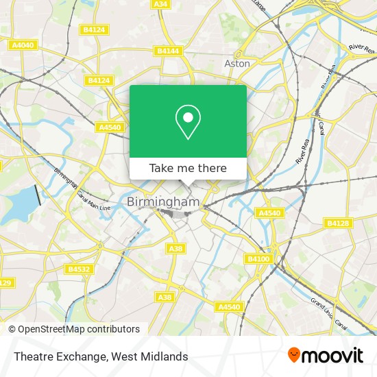 Theatre Exchange map