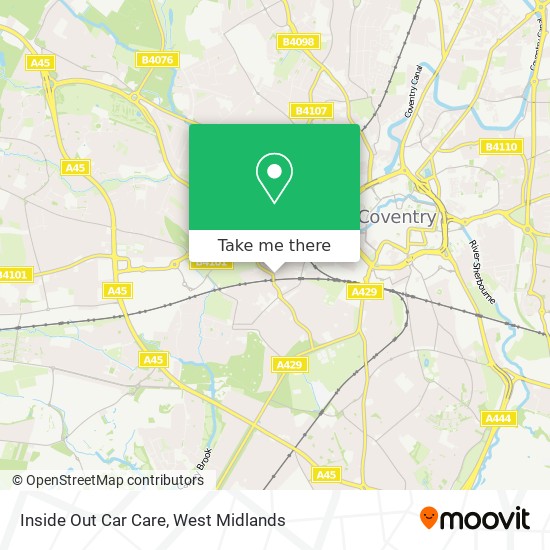 Inside Out Car Care map