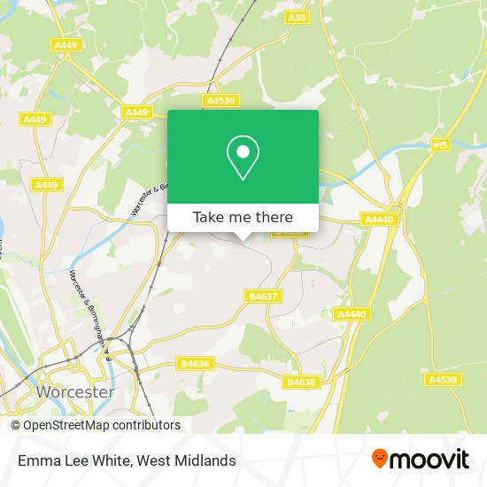 Emma Lee White map