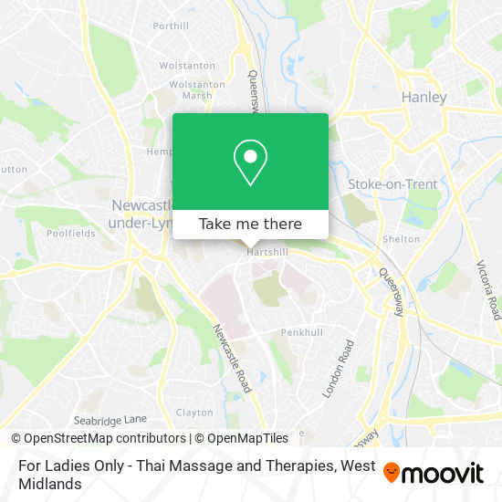 For Ladies Only - Thai Massage and Therapies map