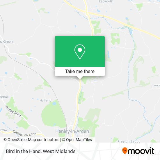 Bird in the Hand map
