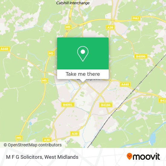 M F G Solicitors map