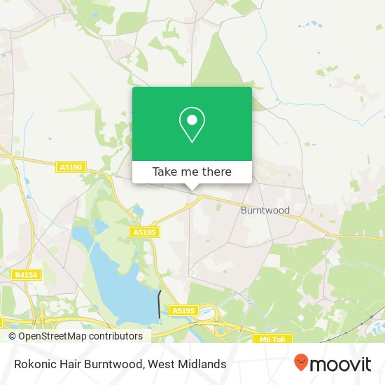 Rokonic Hair Burntwood map