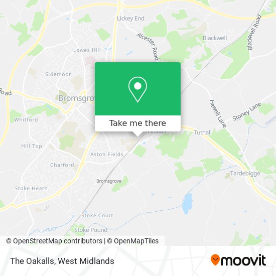 The Oakalls map