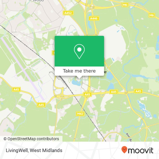 LivingWell map