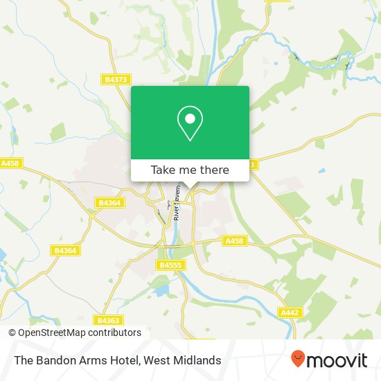 The Bandon Arms Hotel map