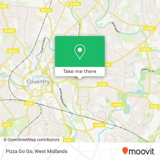 Pizza Go Go map