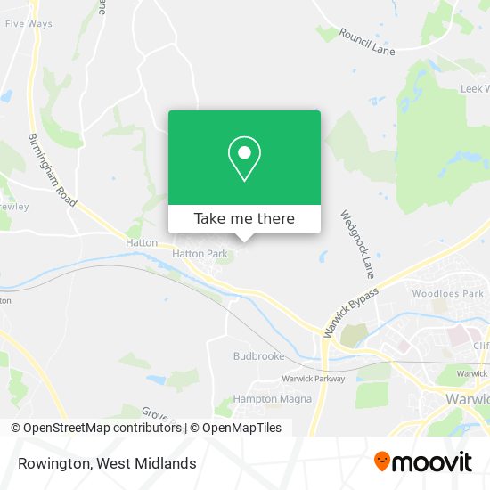Rowington map