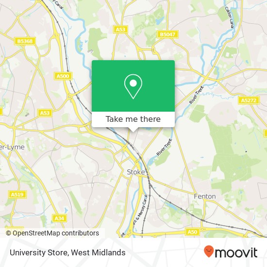 University Store map