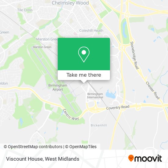 Viscount House map