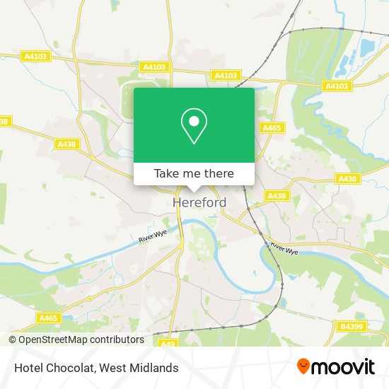 Hotel Chocolat map