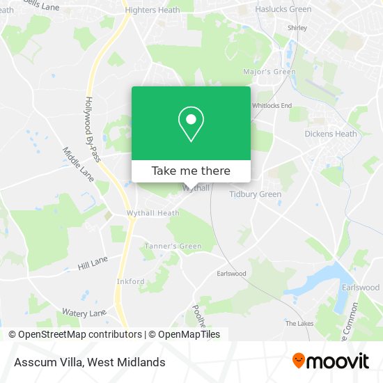 Asscum Villa map