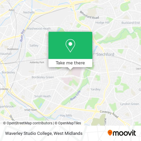 Waverley Studio College map