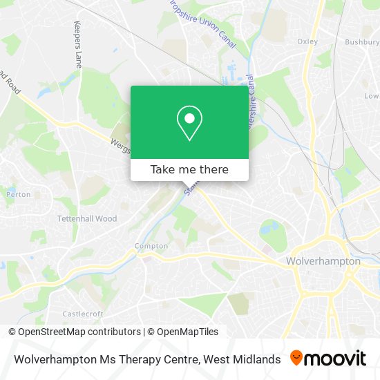 Wolverhampton Ms Therapy Centre map
