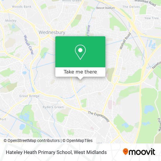 Hateley Heath Primary School map