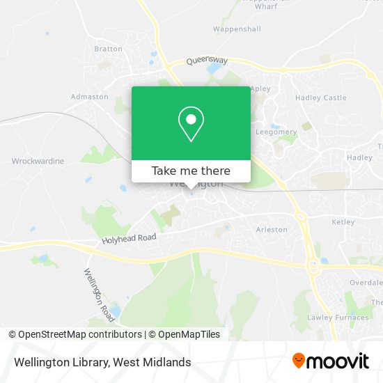 Wellington Library map