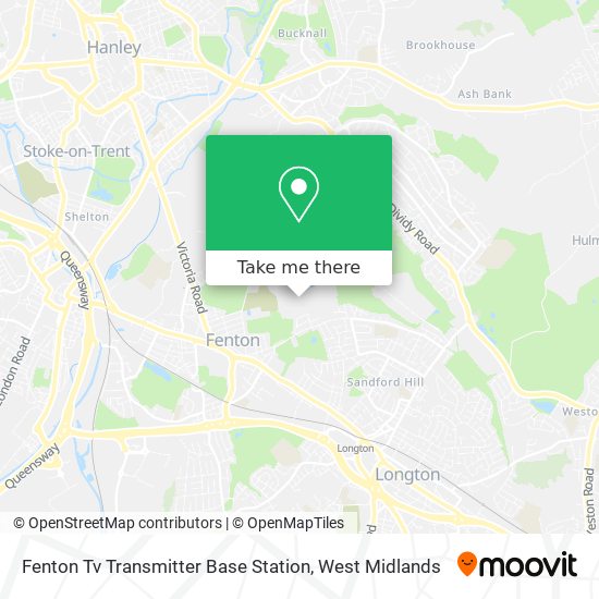 Fenton Tv Transmitter Base Station map
