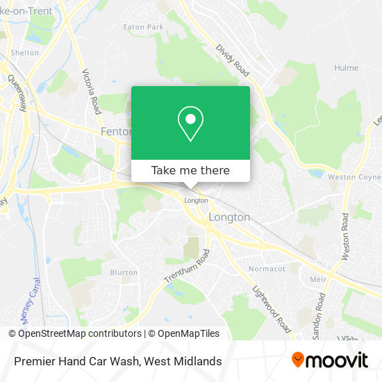 Premier Hand Car Wash map