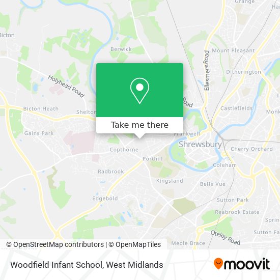 Woodfield Infant School map