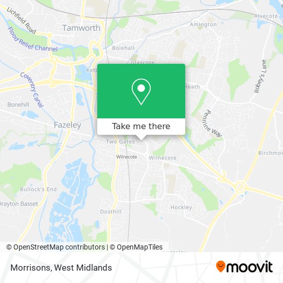 Morrisons map