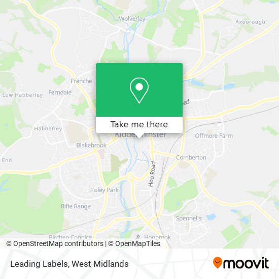 Leading Labels map