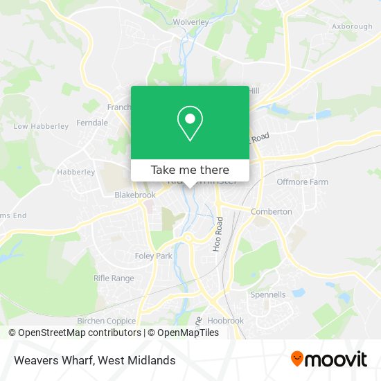 Weavers Wharf map