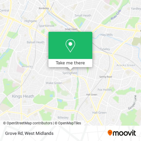 Grove Rd map
