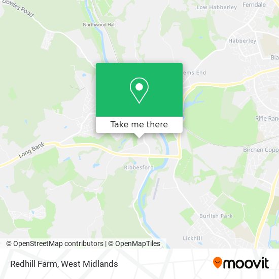 Redhill Farm map