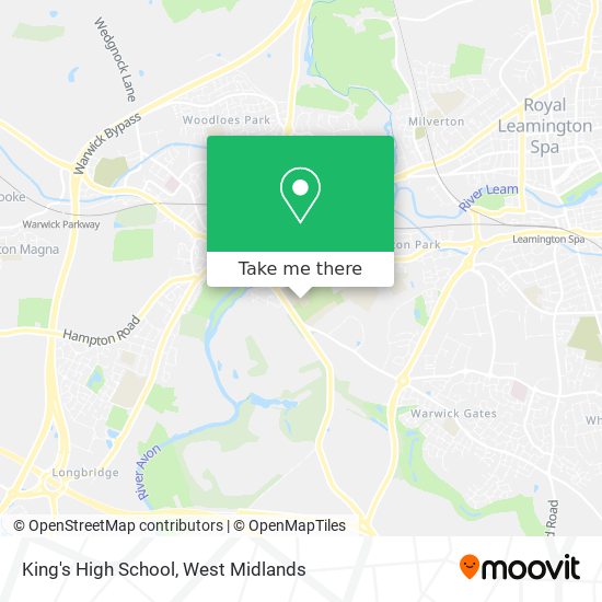 King's High School map