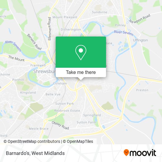 Barnardo's map