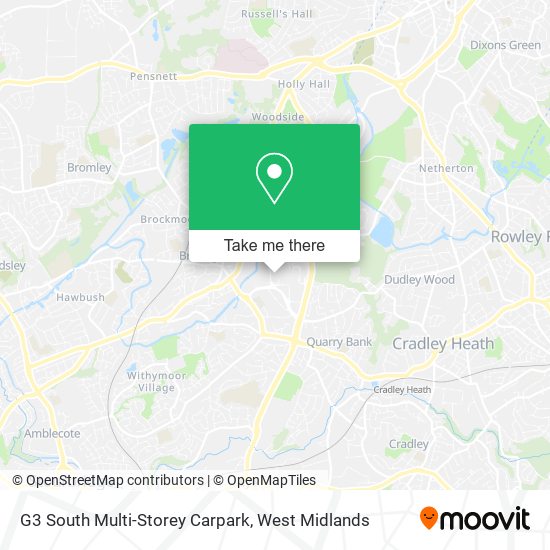 G3 South Multi-Storey Carpark map