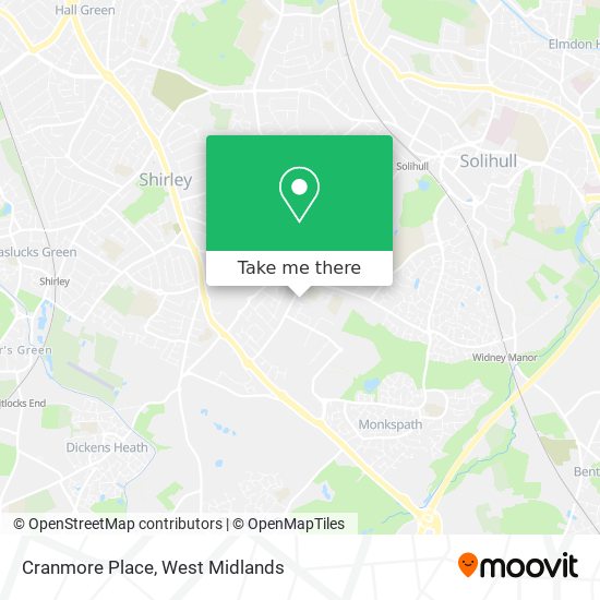 Cranmore Place map