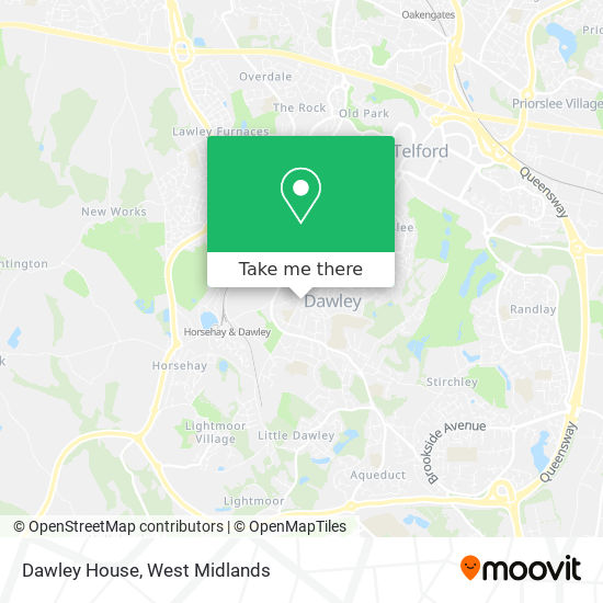 Dawley House map