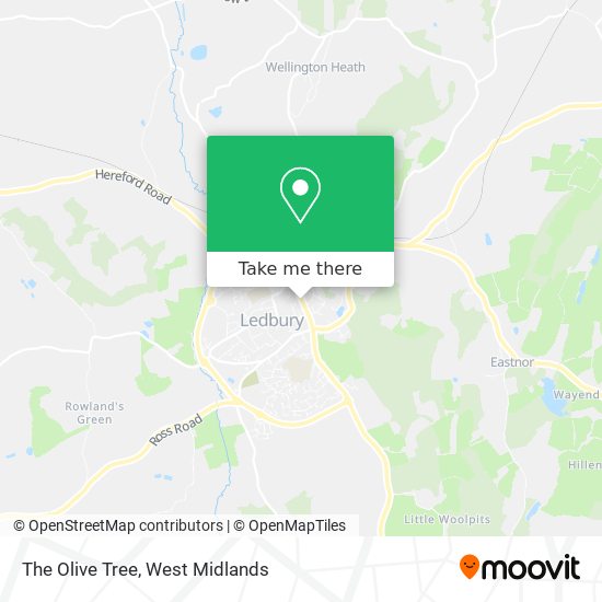 The Olive Tree map