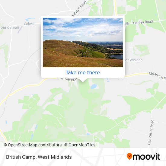 British Camp map