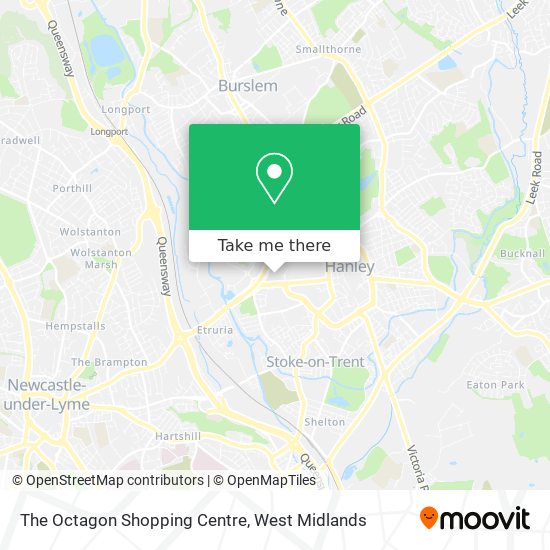 The Octagon Shopping Centre map